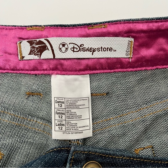 Disney Vintage Minnie Mouse Boot Cut Jeans - Picture 3 of 4